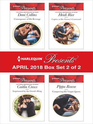 cover image of Harlequin Presents April 2018--Box Set 2 of 2